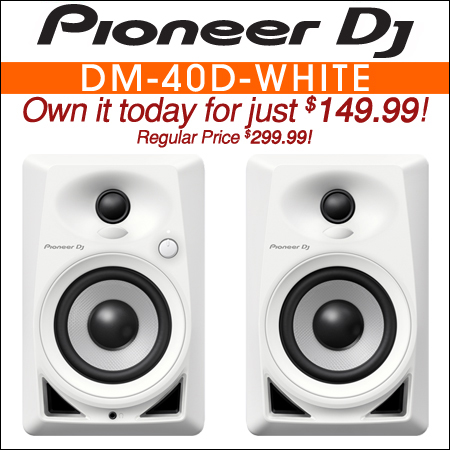 Pioneer DM-40 White