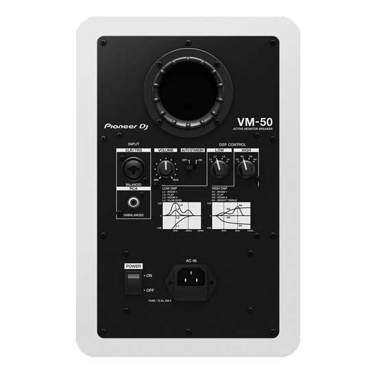 Pioneer DJ VM-50-W 5" Active Studio Monitor White