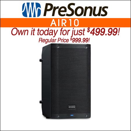 PreSonus Air10 1200W 10" Powered Speaker