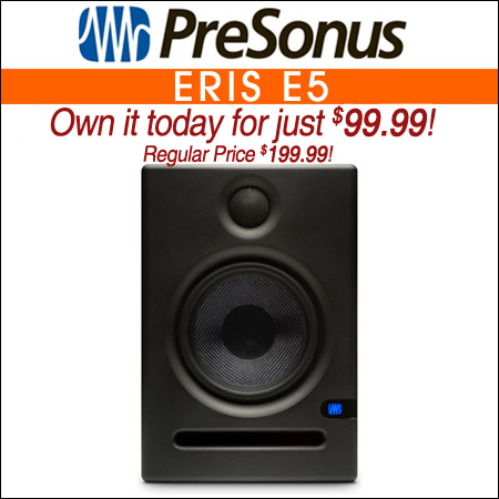 PreSonus Eris E5 5inch Powered Studio Monitor