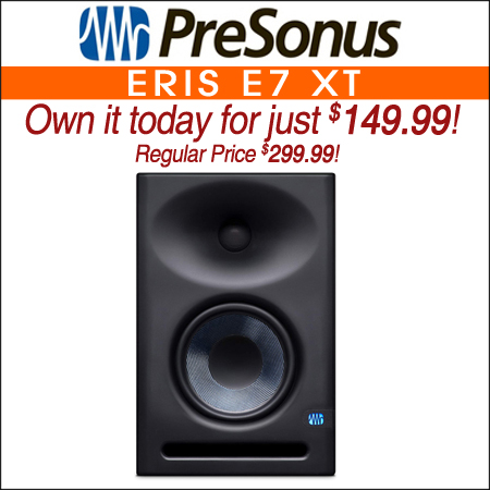 PreSonus Eris E7 XT 6.5 inch Powered Studio Monitor