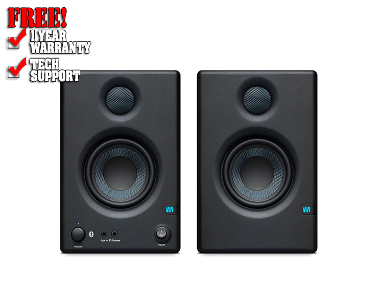 PreSonus Eris 3.5 BT 3.5 inch Powered Studio Monitors with Bluetooth