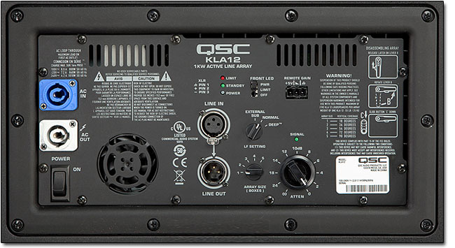 QSC KLA12 Active Line Array Speaker