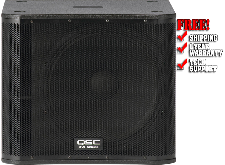 QSC KW181 Active 1000 Watt Subwoofer