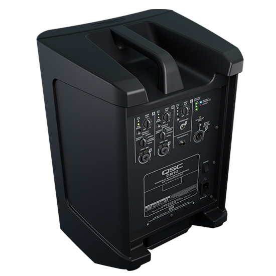 QSC CB10 Powered PA Speaker with Battery