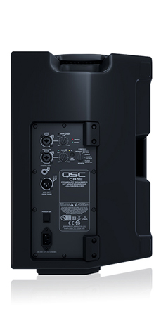QSC CP12 1000 Watts 12 Inch Compact Powered Loudspeaker Pair Bundle
