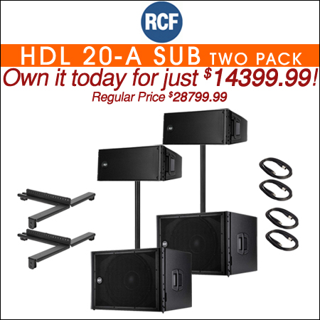 HDL 20-A with Sub Two Pack 