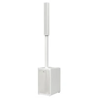 RCF EVOX JMIX9 White 12-inch 2100W Column PA System with Mixer