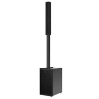 RCF EVOX JMIX9 Black 12-inch 2100W Column PA System with Mixer