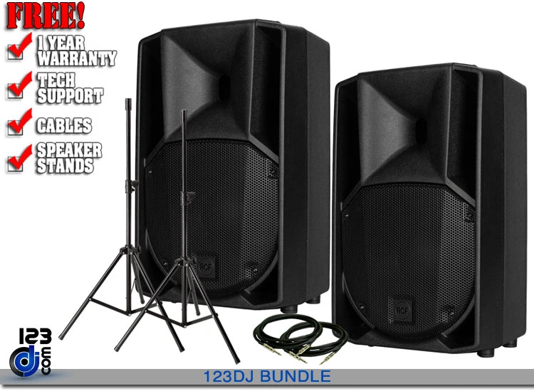 RCF ART 710-A MK5 10-inch 1400W 2-way Powered Speaker Value Pack