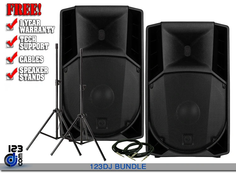 RCF ART 715-A MK5 15-inch 1400W 2-way Powered Speaker Value Pack