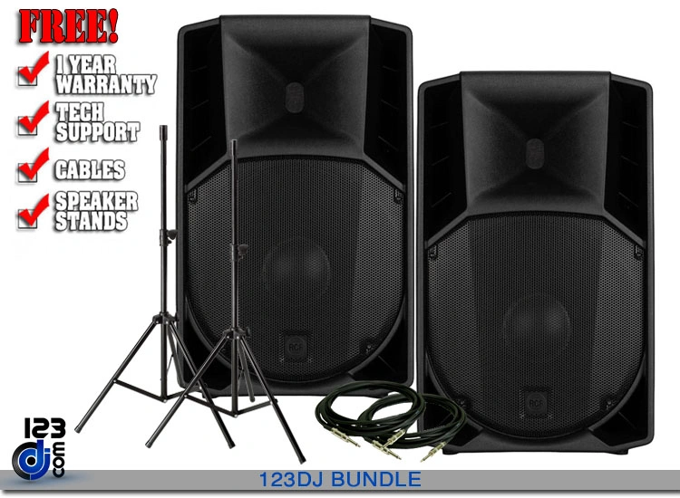 RCF ART 735-A MK5 15-inch 1400W Powered Speaker Value Pack