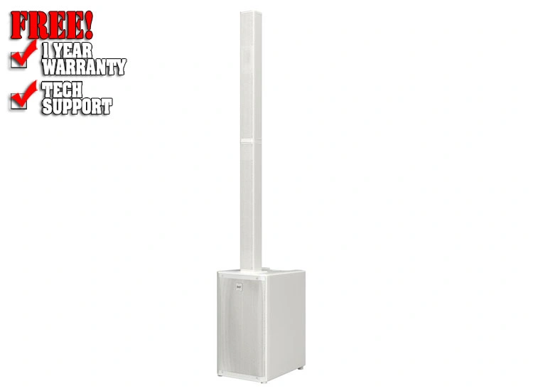 RCF EVOX J11 White 12-inch 3500W 3-Way Column PA System