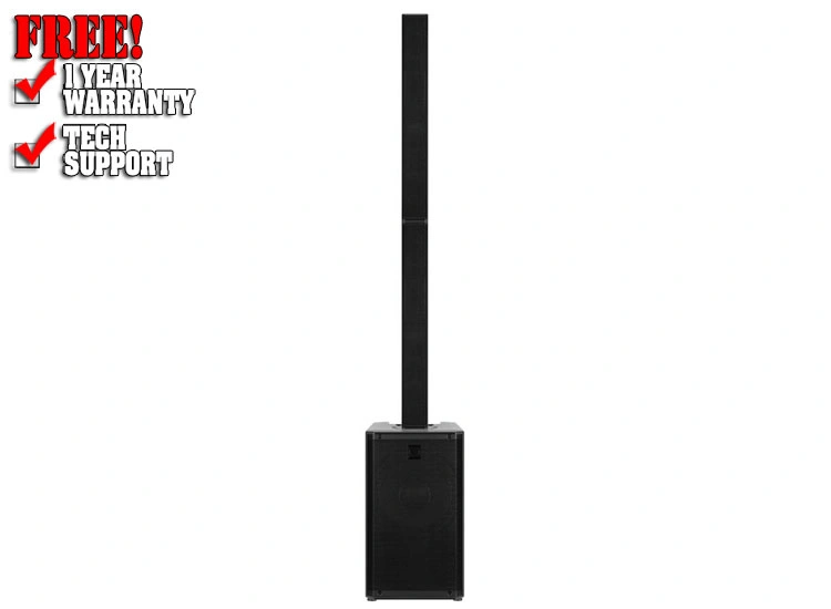 RCF EVOX J11 Black 12-inch 3500W 3-Way Column PA System
