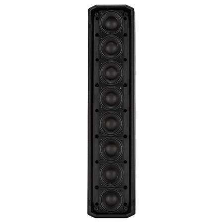 RCF EVOX J8 Black 12-inch 1400W Column PA System