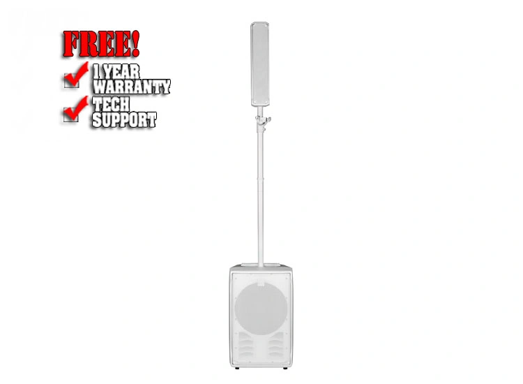 RCF EVOX J8 White 12-inch 1400W Column PA System