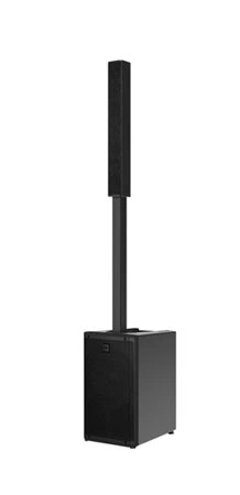 RCF EVOX JMIX9 Black 12-inch 2100W Column PA System with Mixer