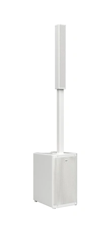 RCF EVOX JMIX9 White 12-inch 2100W Column PA System with Mixer