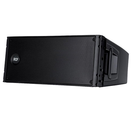 (2) RCF HDL 20-A Active Line Array Module Speakers with Fight Case Package
