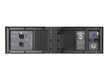 (2) RCF HDL 20-A Active Line Array Module Speakers with Fight Case Package