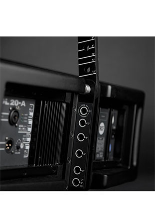 (2) RCF HDL 20-A Active Line Array Module Speakers with Fight Case Package