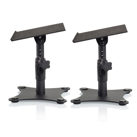 Gator Frameworks GFWSPKSTMNDSK Frameworks Desktop Studio Monitor Stand