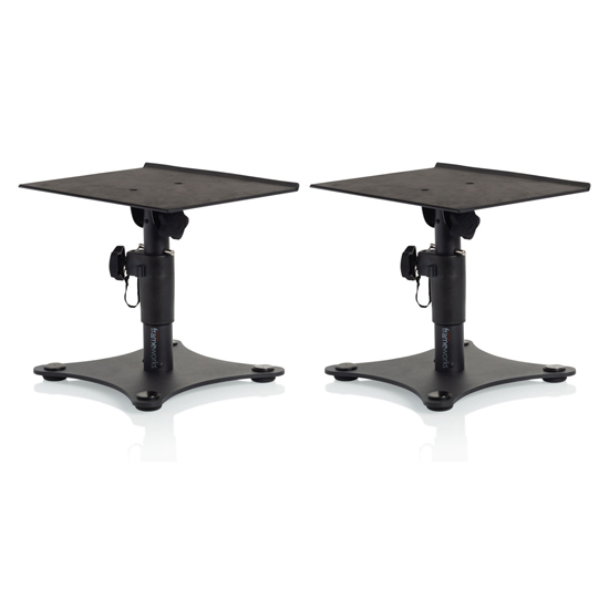 Gator Frameworks GFWSPKSTMNDSK Frameworks Desktop Studio Monitor Stand