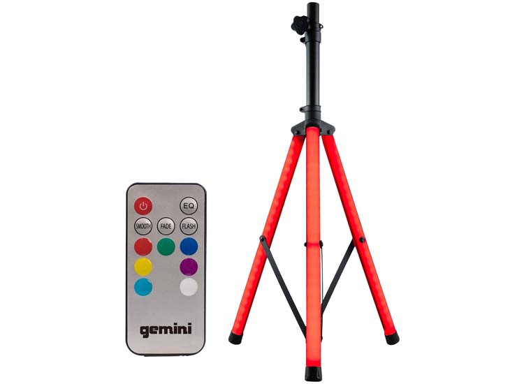 Gemini STL-500 Professional Ultra Bright LED Speaker Stand