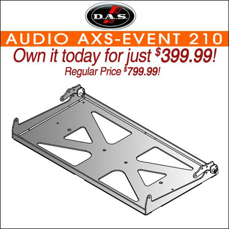 Das Audio AXS-Event 210 Stacking/Mounting Bracket for Event 210A Line Array Module