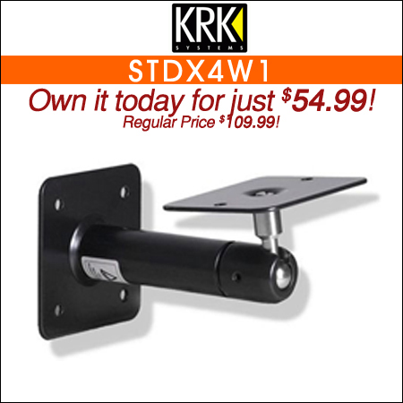 KRK STDX4W1 Wall Mount Bracket for KRK VXT4 