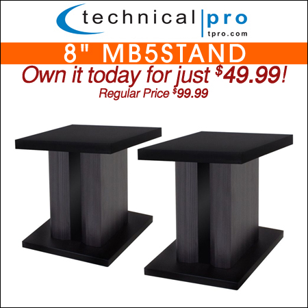 Technical Pro 8&quote MB5Stand