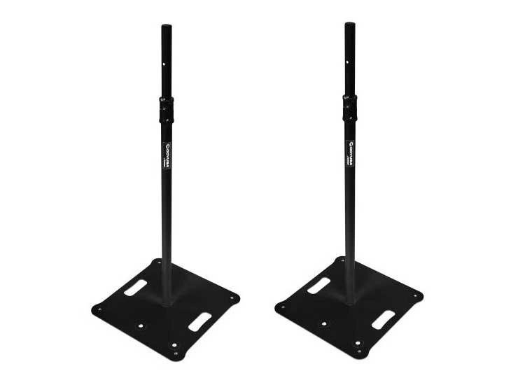 Odyssey LSBP72BLK Adjustable Speaker & Lighting Stands Pair