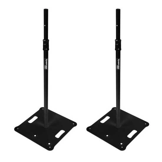 Odyssey LSBP96BLK Professional Speaker & Lighting Stand Pair