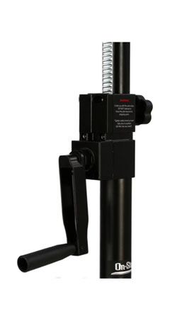 On-Stage Stands SS7747 Crank-up M20 Threaded Speaker Pole