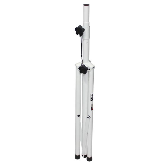 ProX T-SS28P White Heavy-Duty All Metal Speaker Tripod Stand