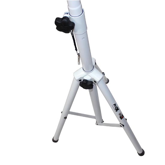 ProX T-SS28P White Heavy-Duty All Metal Speaker Tripod Stand