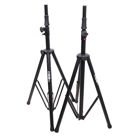 ProX T-SS82P Set of 2 Pro Air Speaker Stands | Black