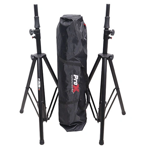 ProX T-SS82P Air-Powered Tripod Speaker Stands | Pair
