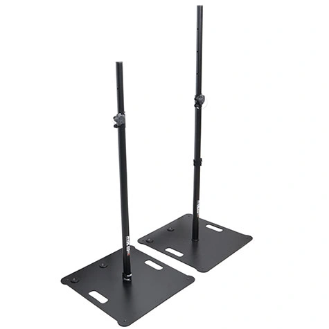 ProX X-POLARISBLX2 96" Heavy-Duty Speaker & Lighting Stand Pair