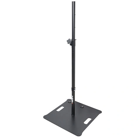 ProX POLARIS Dual Speaker & Lighting Stand Kit | Black