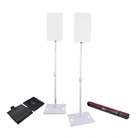 ProX X-POLARISWHX2 Portable Speaker & Lighting Stand Pair