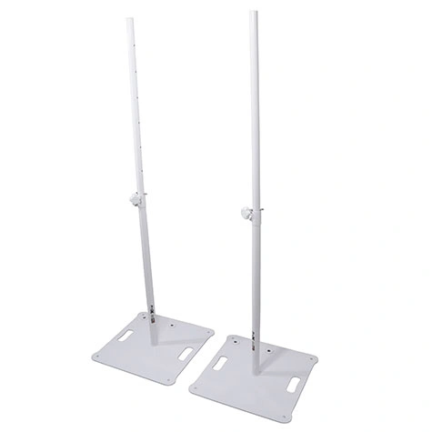 ProX POLARIS Portable Speaker & Lighting Stand Kit | White