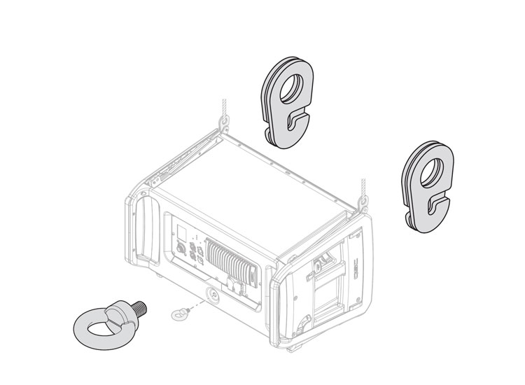 QSC Line Array System Installation Kit