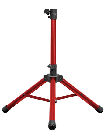 Technical Pro PT2R Heavy Duty Red Tripod PA DJ Speaker Stand (Pair)