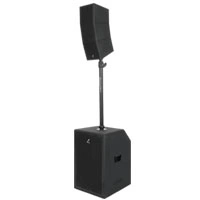 Studiomaster Core121 Portable Column PA System with 12-in Subwoofer