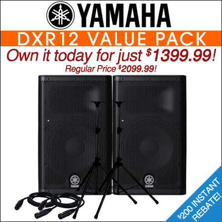 YAMAHA DXR12 VALUE PACK