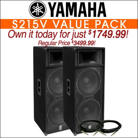 Yamaha DJ Speakers, Subwoofers and Monitors