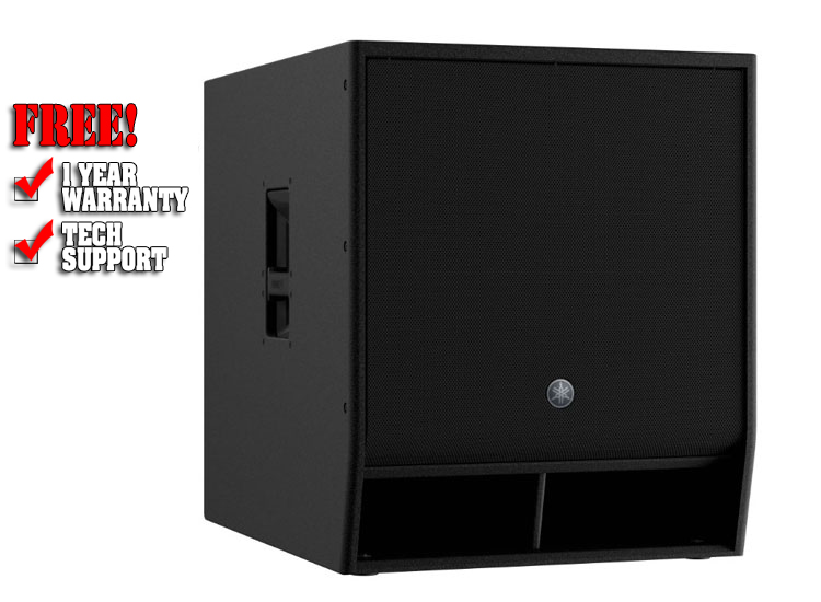 Yamaha DXS18XLF-D 1600W 18" Powered Subwoofer with Dante