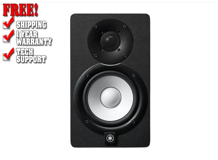Yamaha HS5 5-inch Powered Studio Monitor Speaker - Black