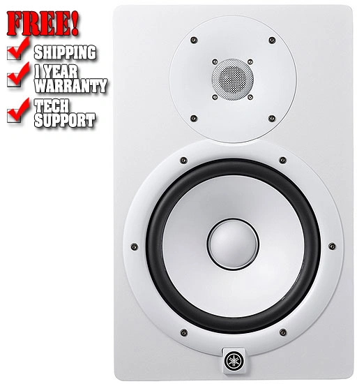 Yamaha HS8 8-inch Powered Studio Monitor - White